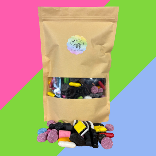Gaffney's 1KG Liquorice Mix Pouch