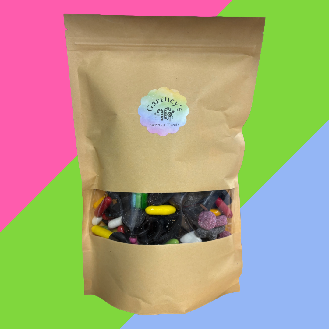 Gaffney's 1KG Liquorice Mix Pouch