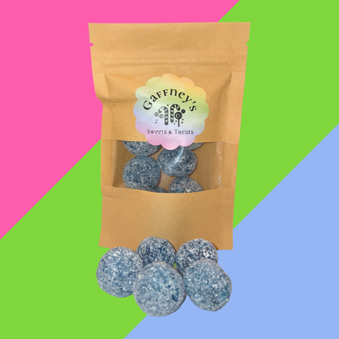 Blue Sour Death | Extremely Sour Blue Raspberry Balls | 100g Pouch ...