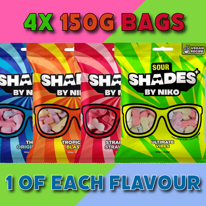 SHADES BY NIKO | ALL FLAVOURS AVAILABLE INCLUDING NEW FLAVOUR| 150G BAGS