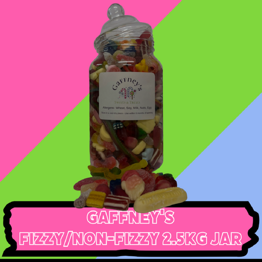 GAFFNEY'S LARGE 2.5KG JAR | VARIETY OF CANDY CHOICES
