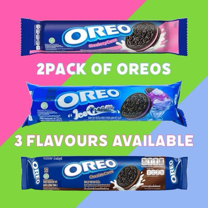 Oreo Cookies 2 Pack - Imported Snack with Multiple Flavours Available