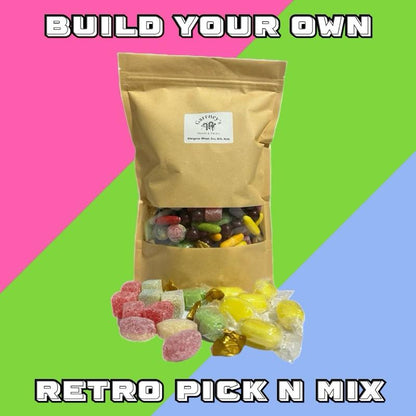 Retro Candy Pick n Mix - 100g Portions of Nostalgic Sweets (ALL ITEMS WILL BE BAGGED TOGETHER)