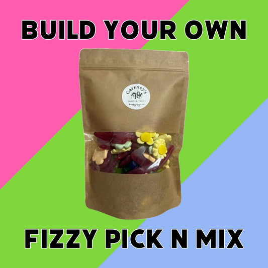 BUILD YOUR OWN FIZZY SWEET PICK N MIX - 100G PORTIONS