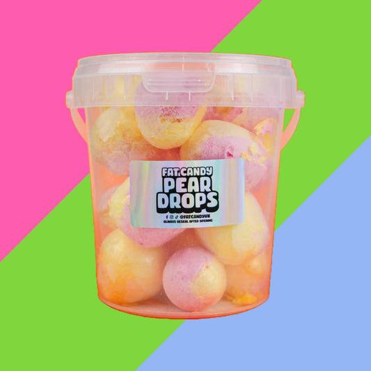 Fat Candy Classic Retro Freeze Dried Sweets - Pear Drops