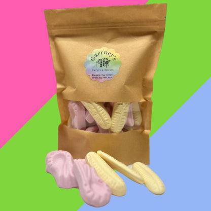 GIANT FOAM SHRIMPS AND BANANAS MIX POUCH | 250G/500G POUCHES