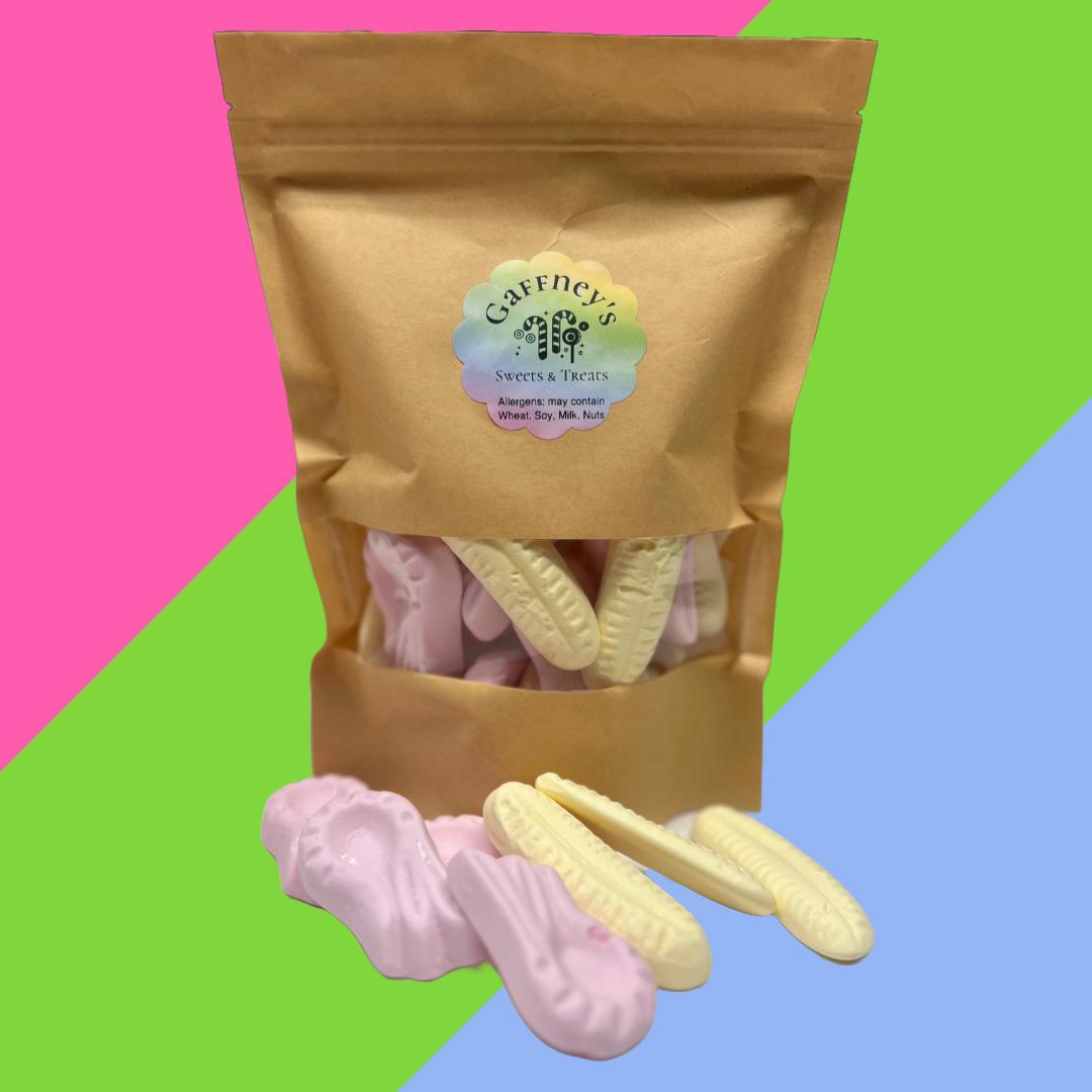 GIANT FOAM SHRIMPS AND BANANAS MIX POUCH | 250G/500G POUCHES