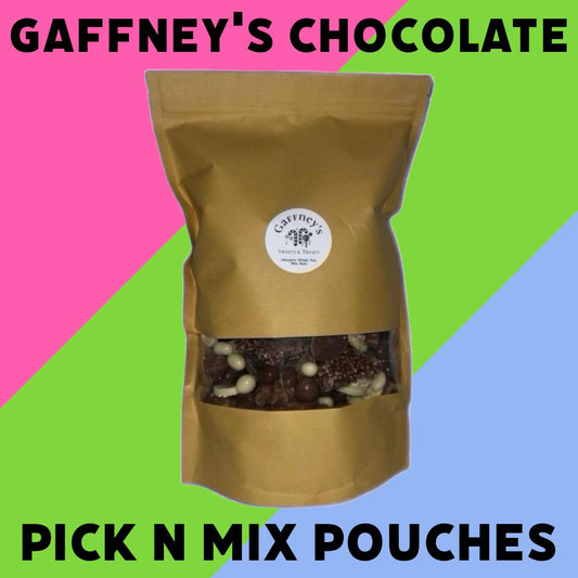 Gaffney’s Chocolate Pick N Mix Pouches | Chocolate Snack