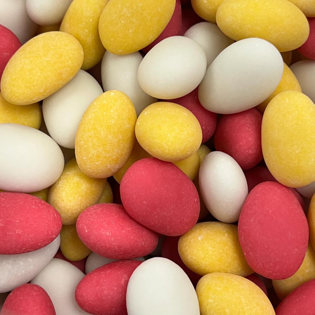 Sugared Almonds | Sweet, Nutty and Crunchy Snack | 250g/500g/750g Pouches