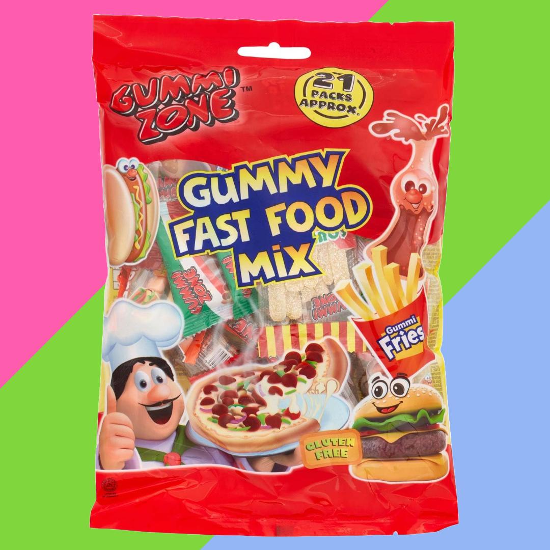GUMMI ZONE | Gummy Fast Food Mix | 172g Bag