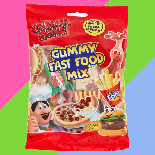 GUMMI ZONE | Gummy Fast Food Mix | 172g Bag