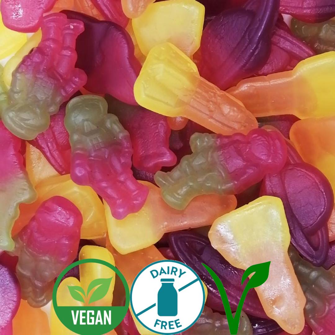 BUILD YOUR OWN NON FIZZY SWEET PICK & MIX - 100g Portions (BAGGED TOGETHER)
