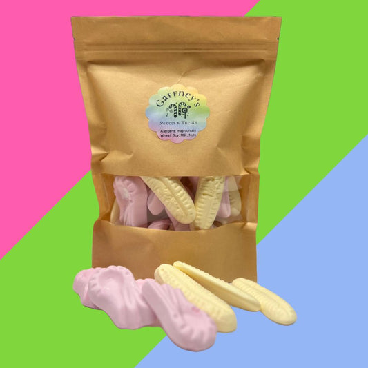 GIANT FOAM SHRIMPS AND BANANAS MIX POUCH | 250G/500G POUCHES