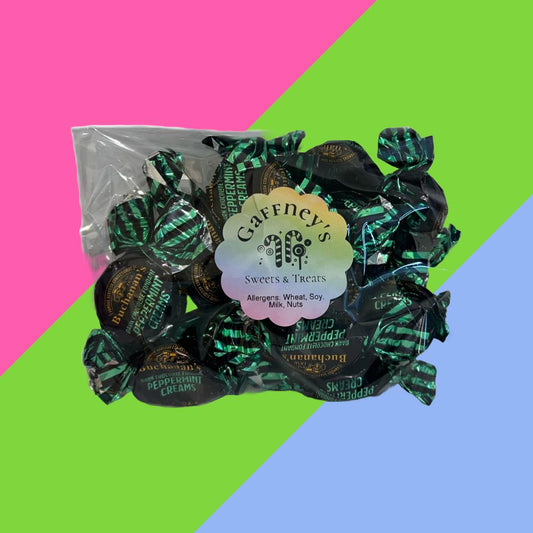 Buchanan's Chocolate Peppermint Creams | 250g/500g/750g Bags | Delicious Chocolate Mint Snack
