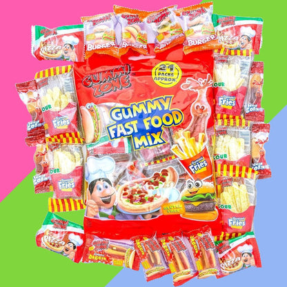 GUMMI ZONE | Gummy Fast Food Mix | 172g Bag