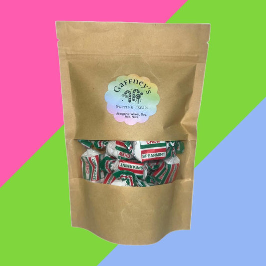 Spearmint Chews | 250g/500g/750g Pouches | Minty Snack