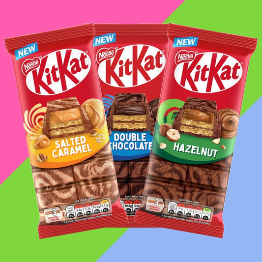 NEW KitKat Sharing Bars | 2X 99G BARS | 3 Flavours