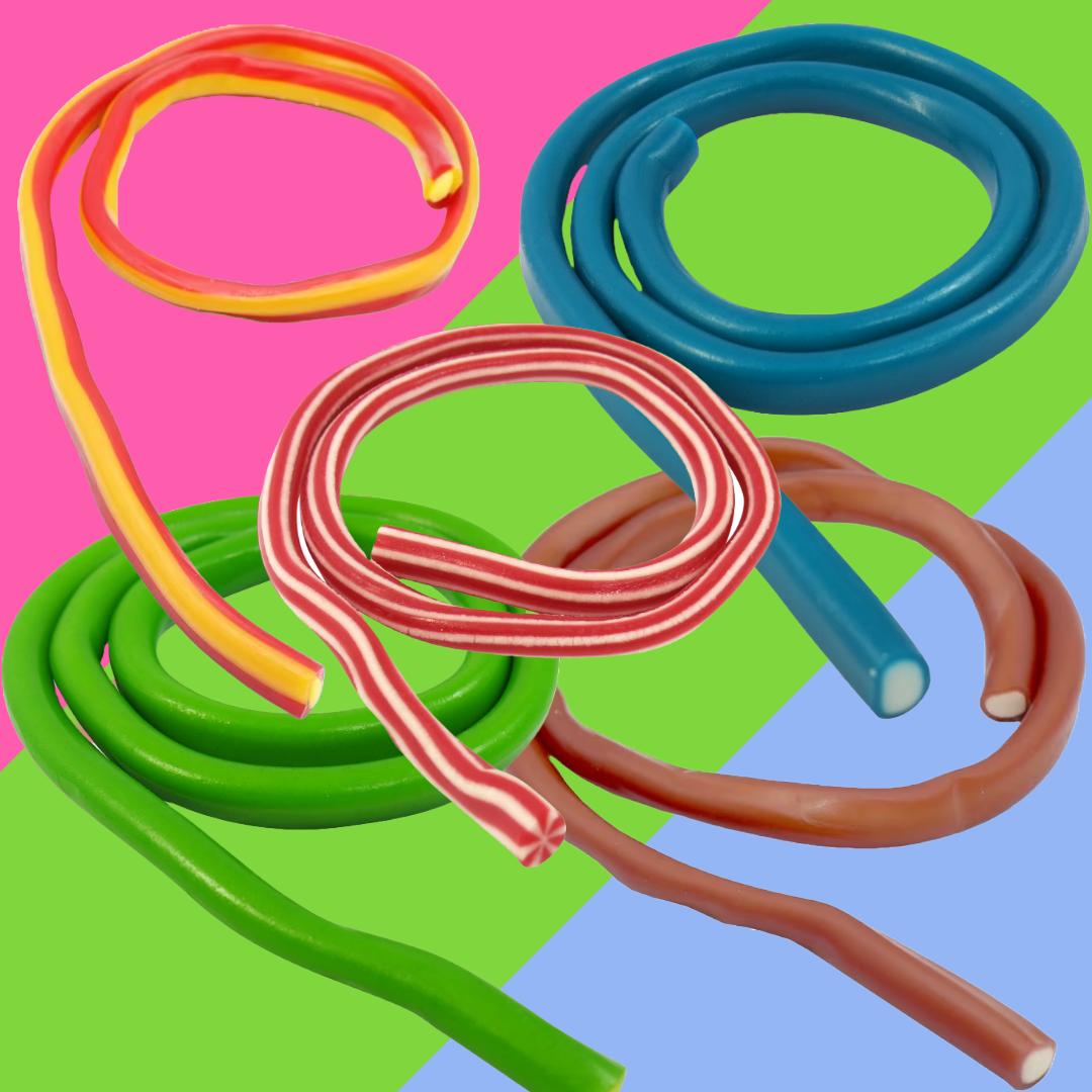 VIDAL Giant Candy Cables x5 | 2FT Long |  Snack
