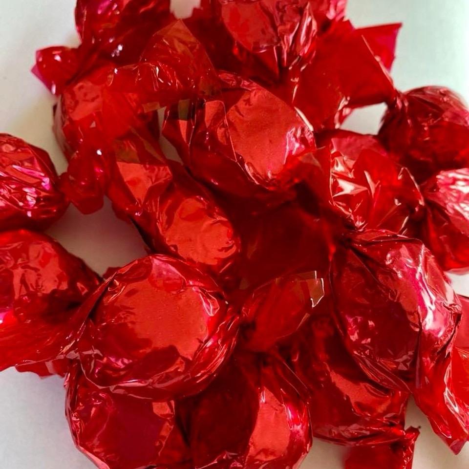 Raspberry Ruffles | 250g/500g/750g bags | Raspberry Flavoured Coconut Coated in Thick Dark Chocolate