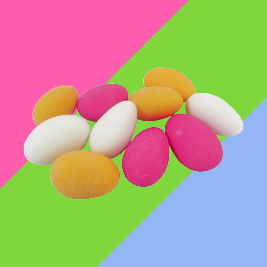 Sugared Almonds | Sweet, Nutty and Crunchy Snack | 250g/500g/750g Pouches