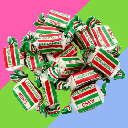 Spearmint Chews | 250g/500g/750g Pouches | Minty Snack