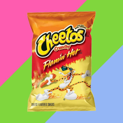 Cheetos Crunchy | Cheese, Jalapeno & Sweet Chilli Flavours | Range of Bag Sizes
