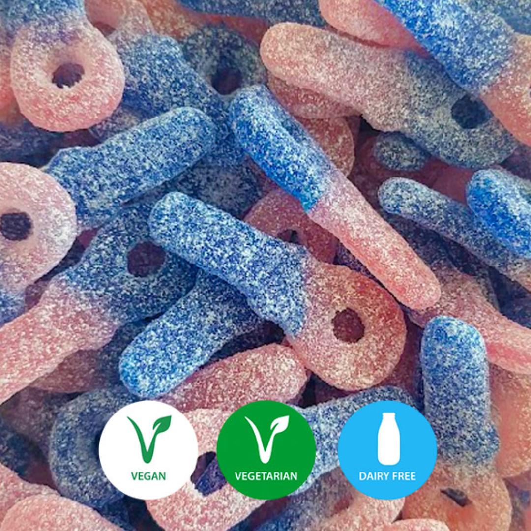 BUILD YOUR OWN FIZZY SWEET PICK N MIX - 100G PORTIONS