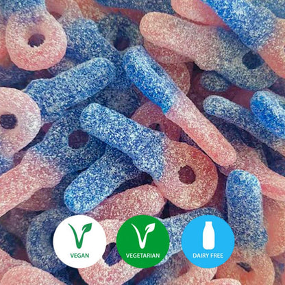 BUILD YOUR OWN FIZZY SWEET PICK N MIX - 100G PORTIONS