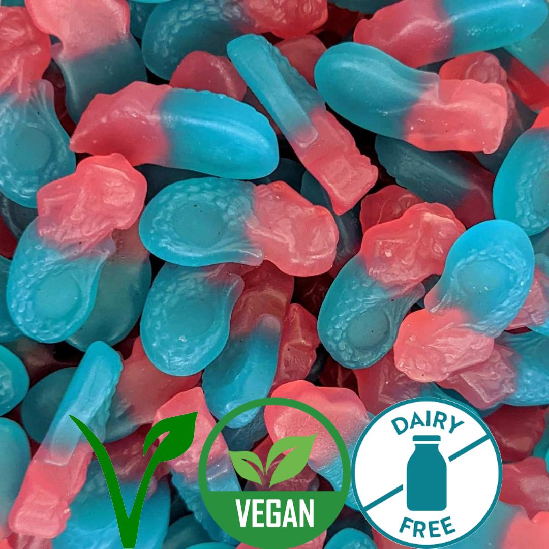 BUILD YOUR OWN NON FIZZY SWEET PICK & MIX - 100g Portions (BAGGED TOGETHER)